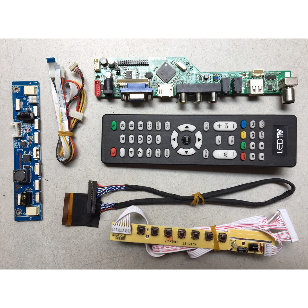 [Mã 1511ELSALE hoàn 7% đơn 300K] Combo bo Tivi cho màn hình LTM185AT05