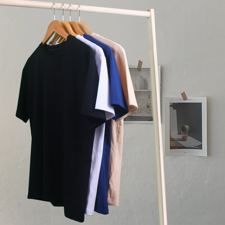 Áo Thun Nam Nữ Ngắn Tay, Áo Phông Nam Nữ Cổ Tròn Chất Liệu Cotton 100% | BigBuy360 - bigbuy360.vn