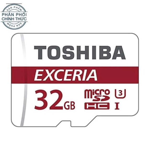 THẺ NHỚ MicroSD TOSHIBA 8GB/16GB/32GB/64GB 90MB/S - BOX ĐỎ