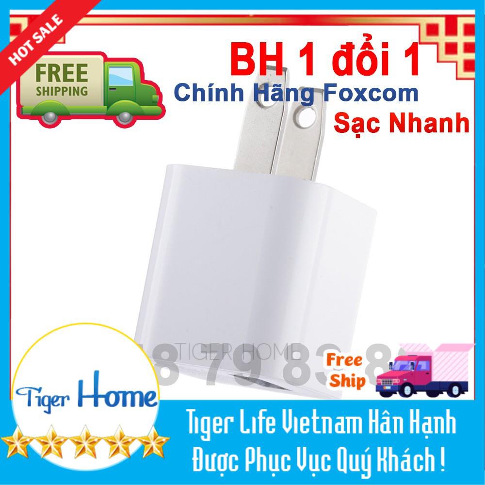 Củ sạc Nhanh Foxconn Dành Cho Ip 5,5s,6,6+,6s,6s+,7,7+,8,8+,x,xs,xsmax loại xịn lỗi 1 đổi 1