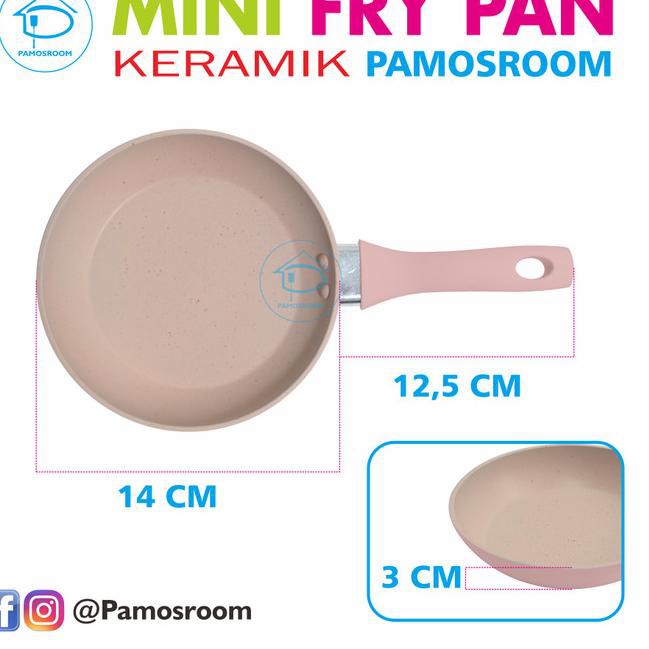 Chảo Chiên Mini Chống Dính Đa Năng 14cm