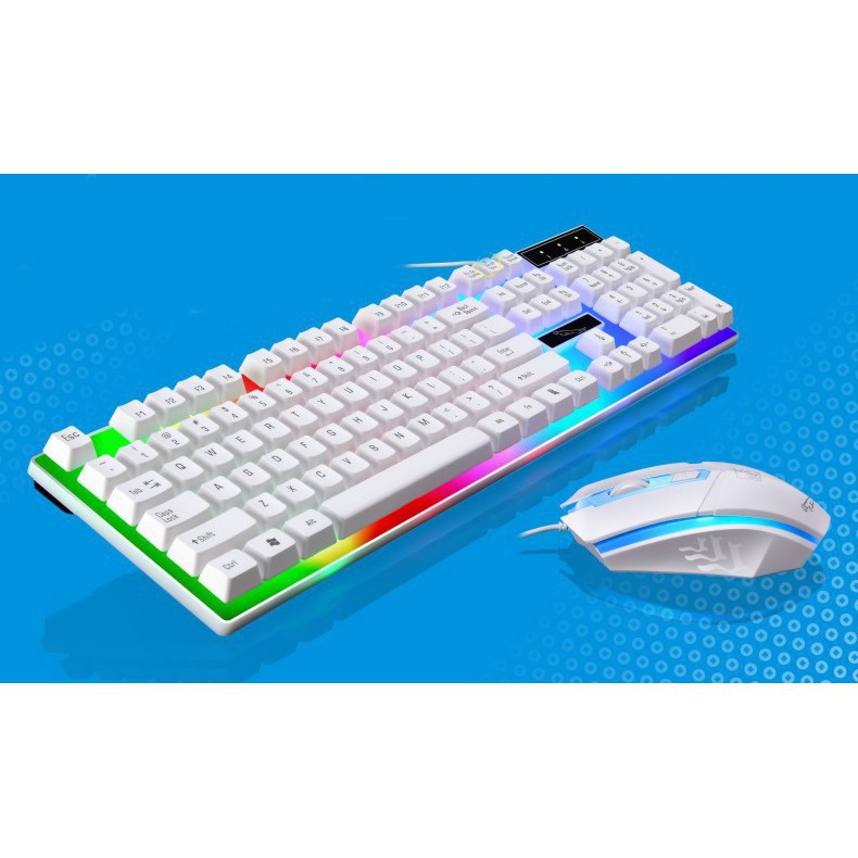 Bộ Bàn Phím máy tính G21 Kèm Chuột Máy Tính Con Báo Có LED 7 Màu Ấn Tượng ( BH 6 tháng ) | BigBuy360 - bigbuy360.vn