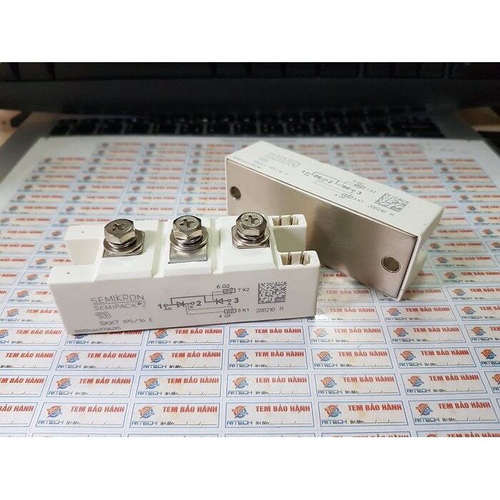 SKKT195/16E, SKKT 195/16E Thyristor Semikron 195A/1600V