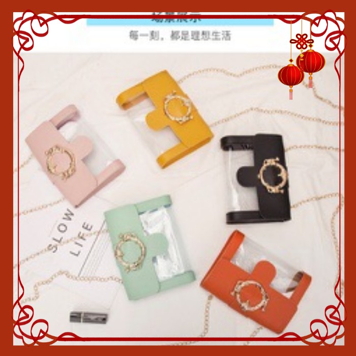 [XẢ] Túi đeo chéo trong suốt tiểu thư baby