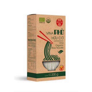 Phở gạo trắng hữu cơ Bích Chi 200g