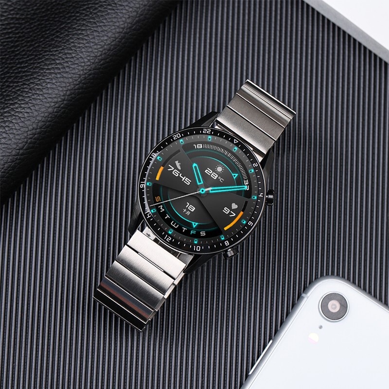 Dây đeo inox cho đồng hồ thông minh Huawei Watch GT 3 46mm GT3 42mm GT 2 Honor Magic Watch 2 Pro 20mm 22mm