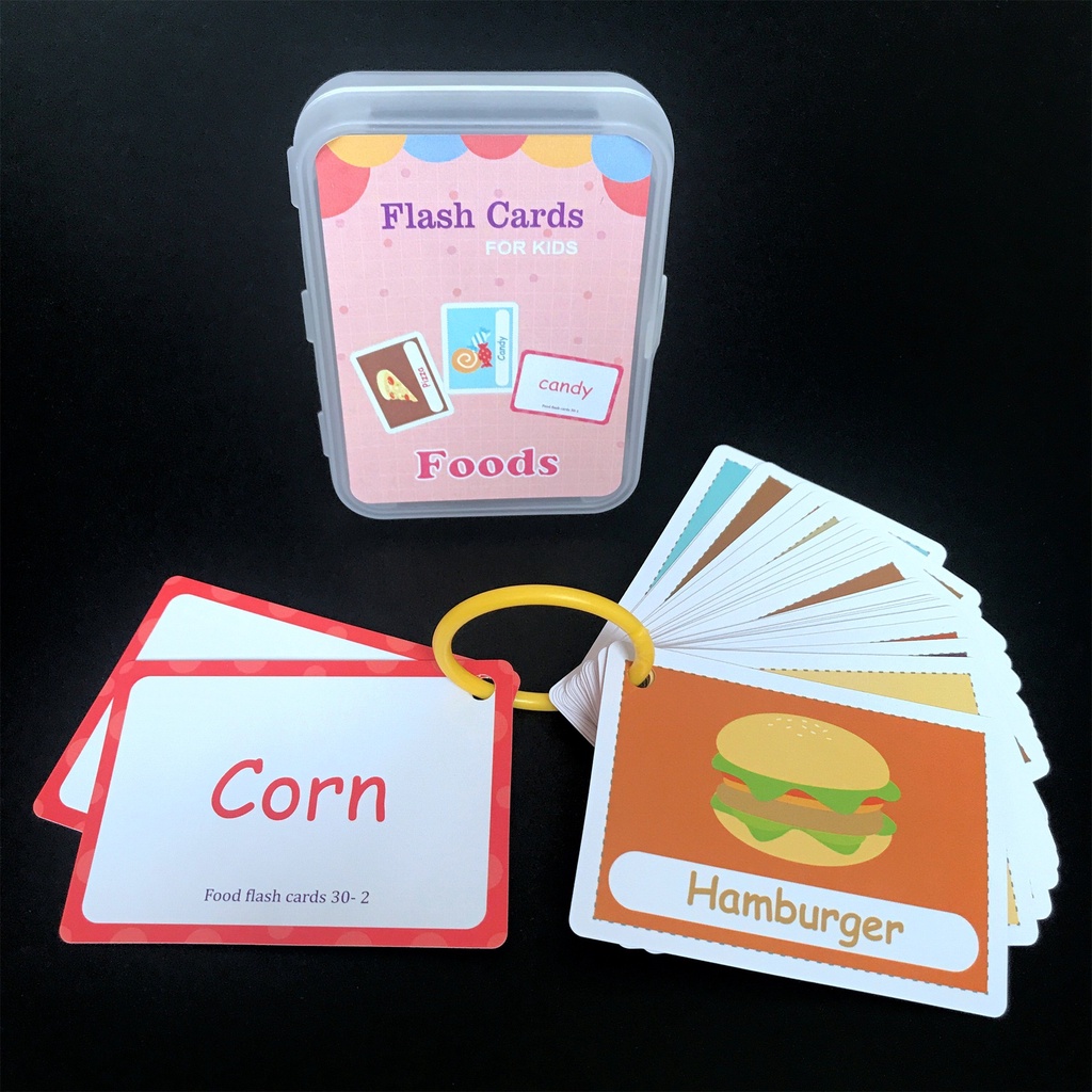 Thẻ tiếng Anh flash cards theo chủ đề, giúp bé phát triển và nâng cao trình độ tiếng anh mỗi ngày