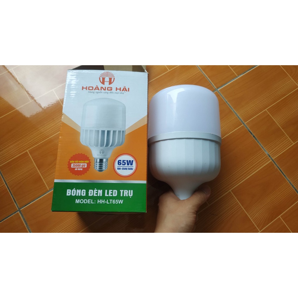 - Bóng Led trụ, Hoàng Hải 65w bền, siêu sáng, tiết kiệm điện.