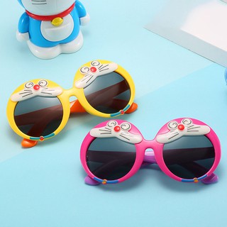 Kính mát silicone thiết kế mèo máy Doraemon hoạt hình đáng yêu dành cho trẻ em