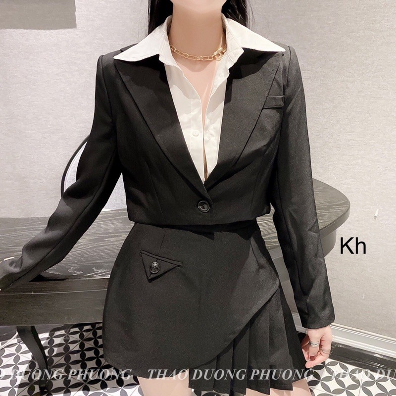 Set vest lửng ngọc trinh