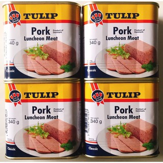 Thịt Hộp Tulip Pork Luncheon Meat 340g Loại Ngon