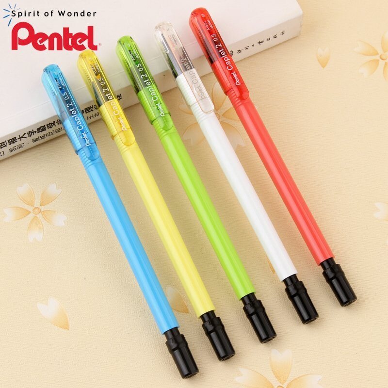 Bút chì kim Pentel Caplet màu Neon A105C ngòi 0.5mm
