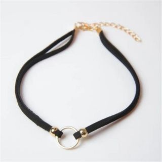[Order] [Hàng có sẵn] Choker đan 2 dây mặt hình tròn