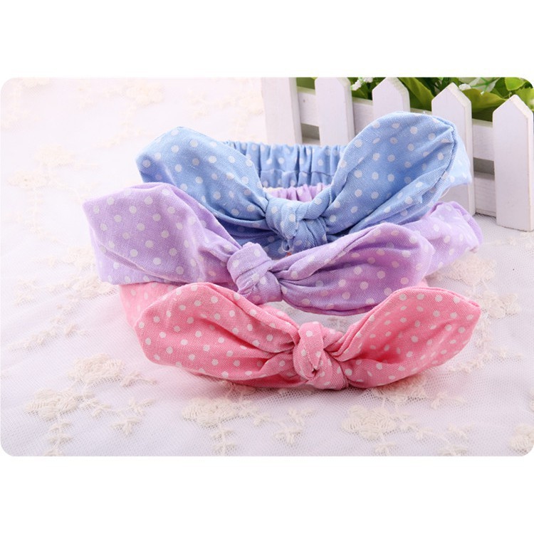 Băng Đô Nơ Dễ Thương Cho Bé Gái