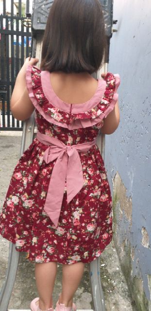 Đầm phối siêu xinh sise :2 cho bé từ 12kg đến 15kg