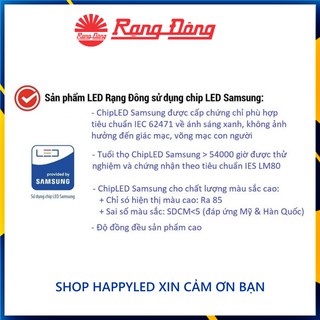 Bóng LED Bulb tròn A60N1/5W Rạng Đông