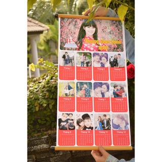 Lịch in hình theo như cầu 🌸