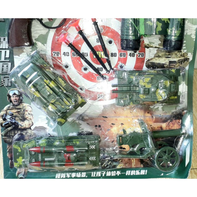 Sét Các mô hình tập trận trong game pubg bằng nhựa