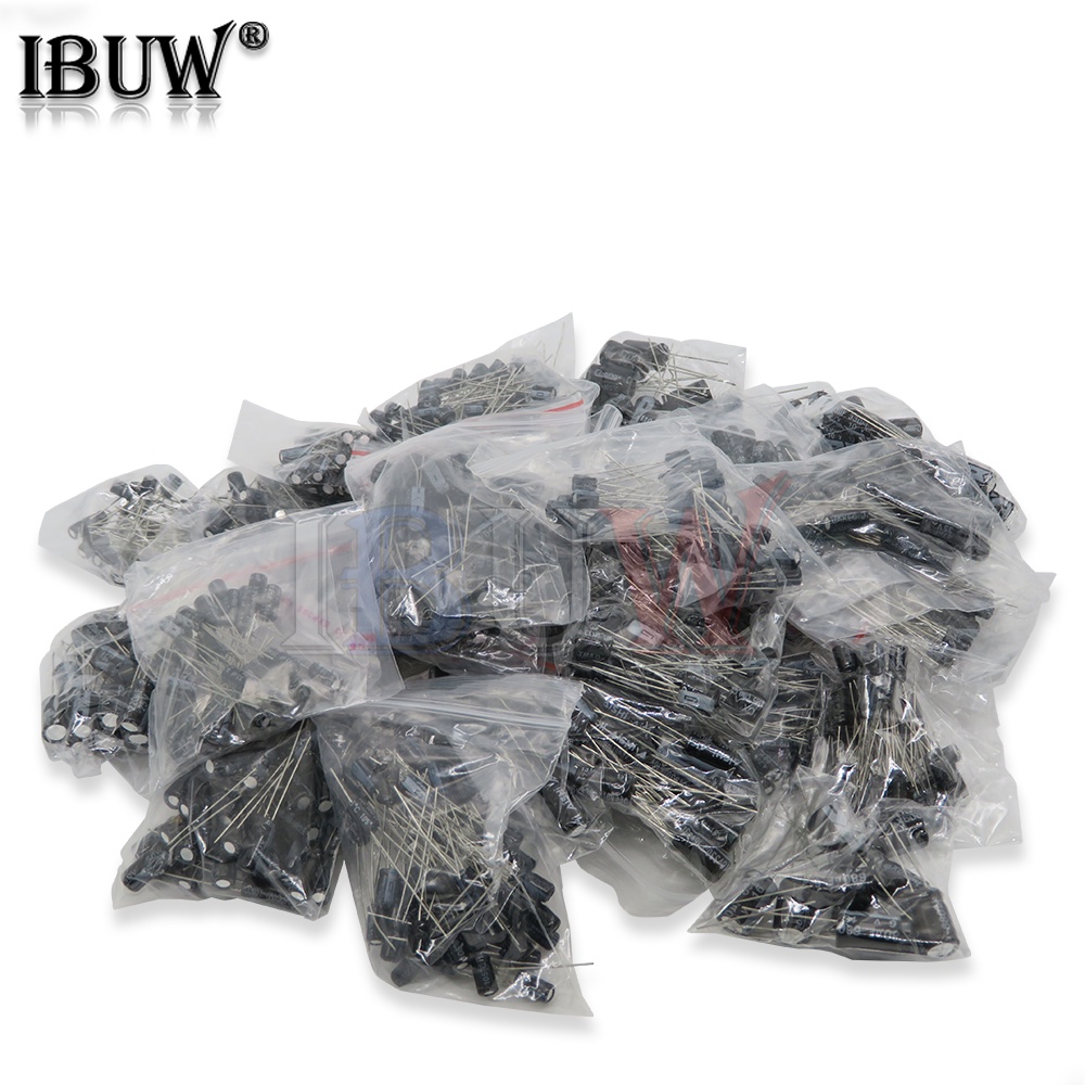 Set 900 Tụ Điện 30 Giá Trị 0.1uF-1000uF 10V 16V 25V 50V Chuyên Dụng