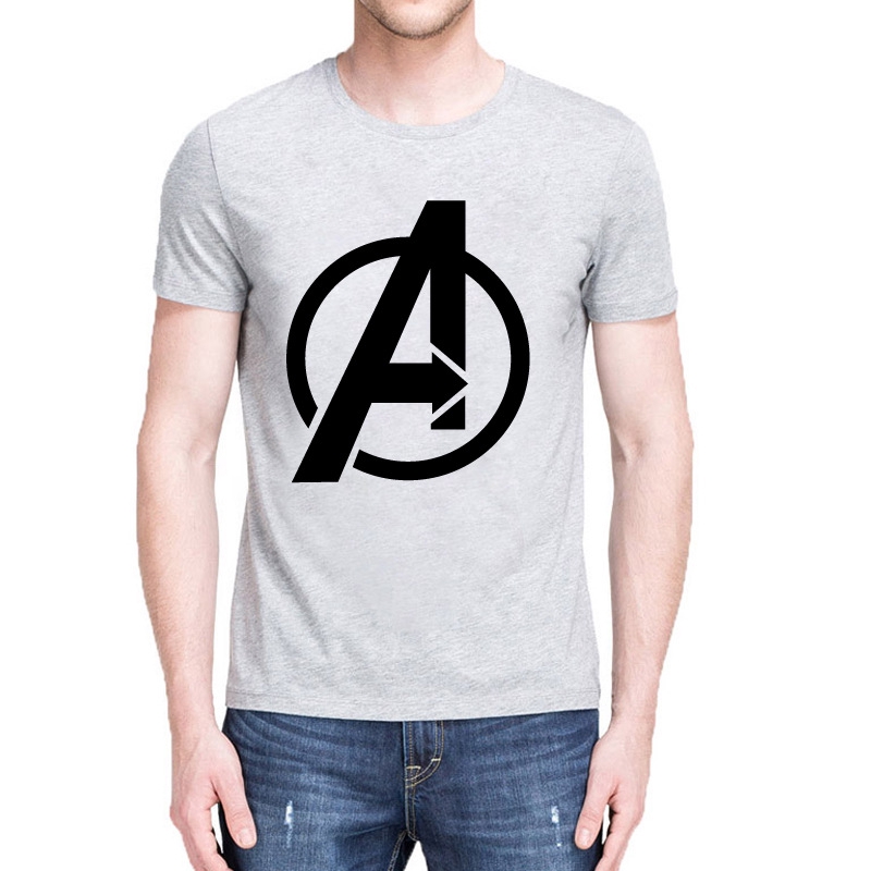 Áo Thun Cotton Ngắn Tay In Chữ Avengers Thời Trang 2019 Cho Cặp Đôi