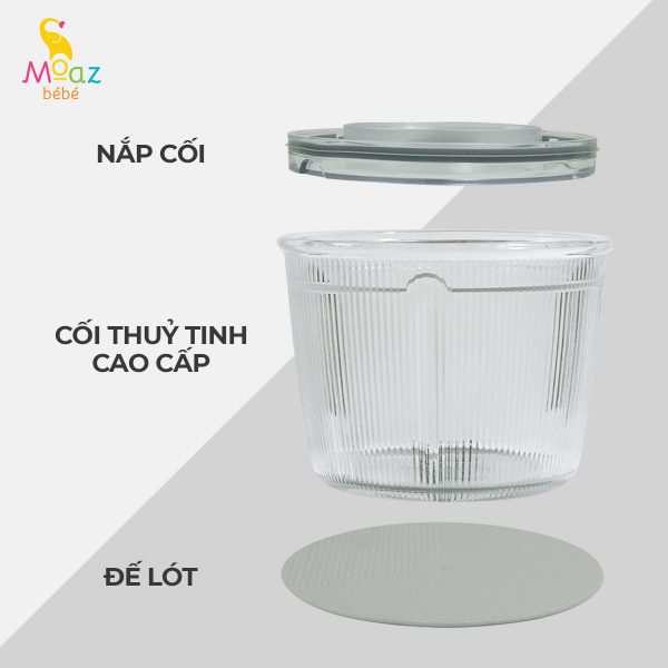 Máy xay thịt, máy xay đa năng moaz bebe MB032