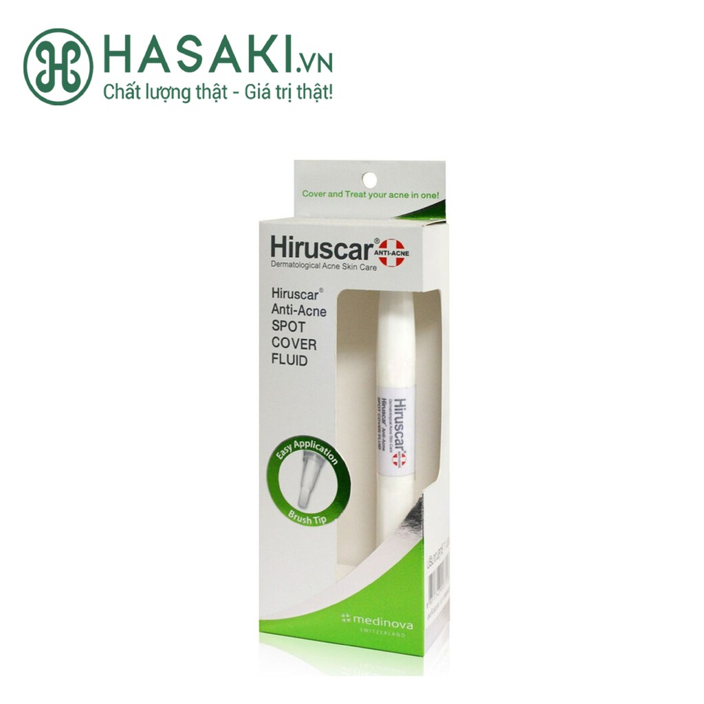 Kem Che Khuyết Điểm Hiruscar Ngăn Ngừa Mụn 1ml