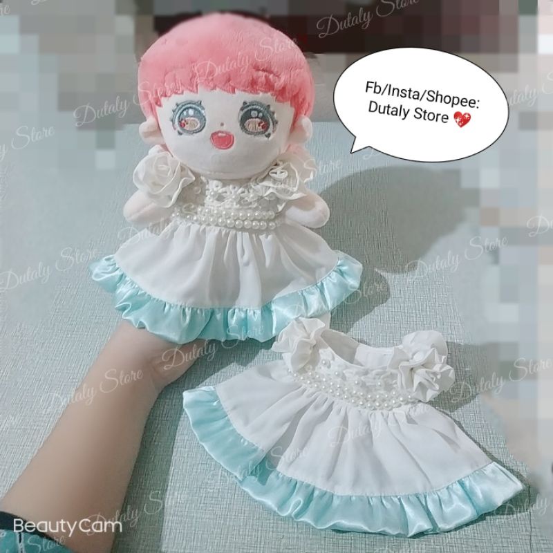 Doll bông 20cm - Set 01 váy thủy thủ mặt trăng cho búp bê kpop 20cm