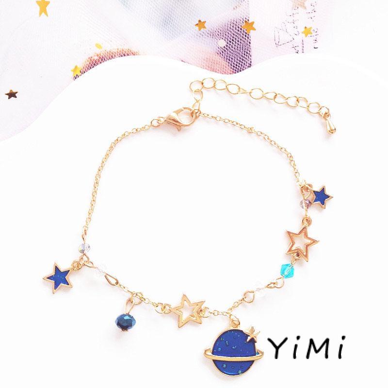 【Yimi.Vn】Vòng Tay Pha Lê Đa Năng Hình Hành Tinh Ngôi Sao Mộng Mơ Đơn Giản Cho Nữ