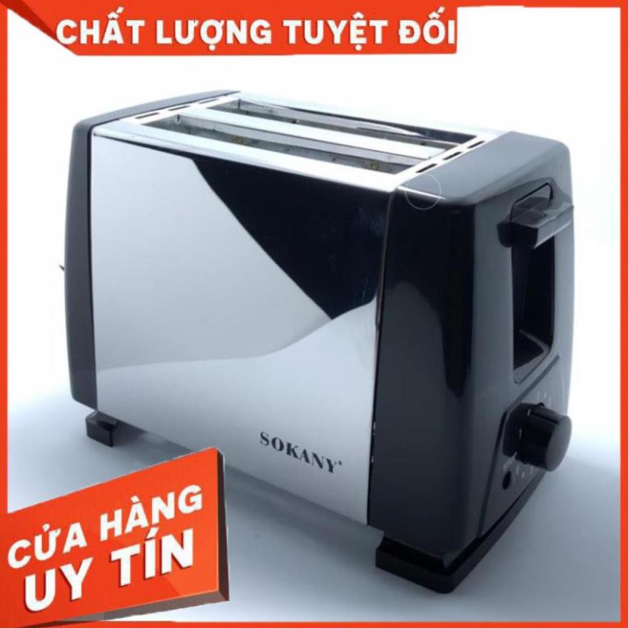 Máy nướng bánh mì 2 ngăn Sokany HJT-016S