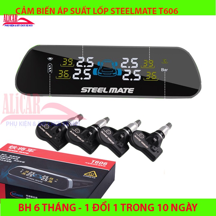 CẢM BIẾN ÁP SUẤT LỐP VAN TRONG STEEL MATE T606