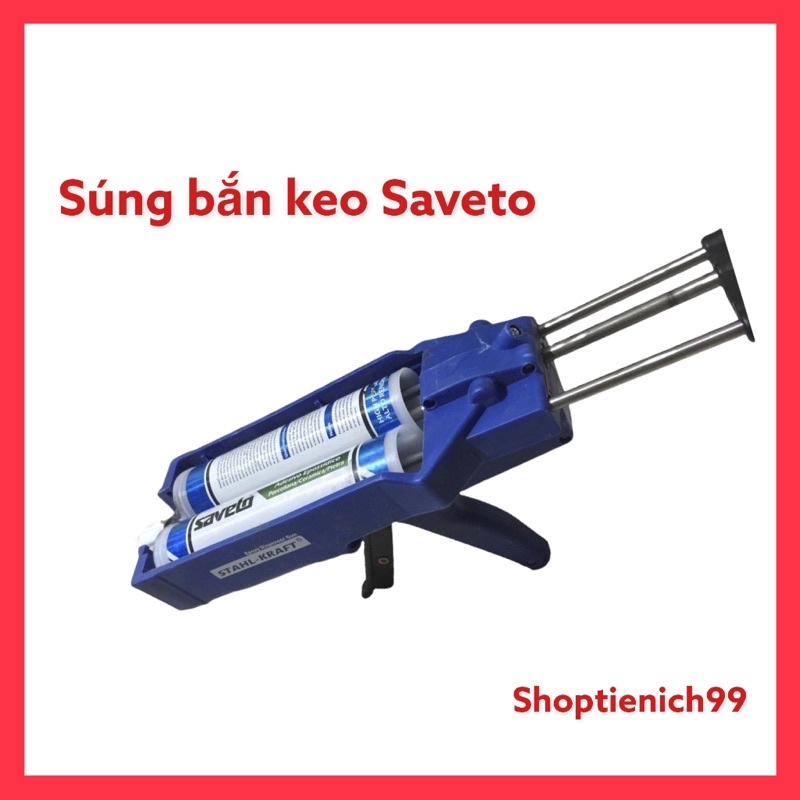 Súng Bắn Keo Chít Mạch Saveto Nhập Khẩu Chính Hãng Siêu Bền.[NHẬP KHẨU CHÍNH HÃNG]