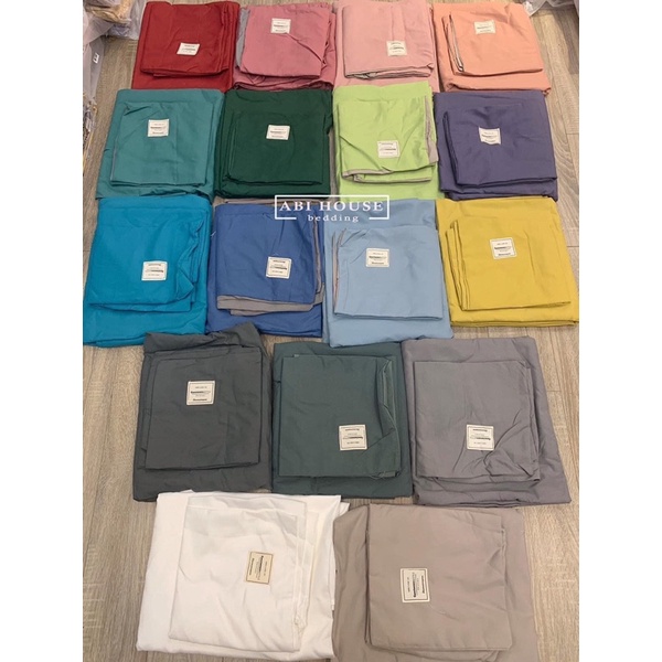 Bộ ga giường và vỏ gối Cotton Tici phong cách Hàn Quốc đủ size | BigBuy360 - bigbuy360.vn