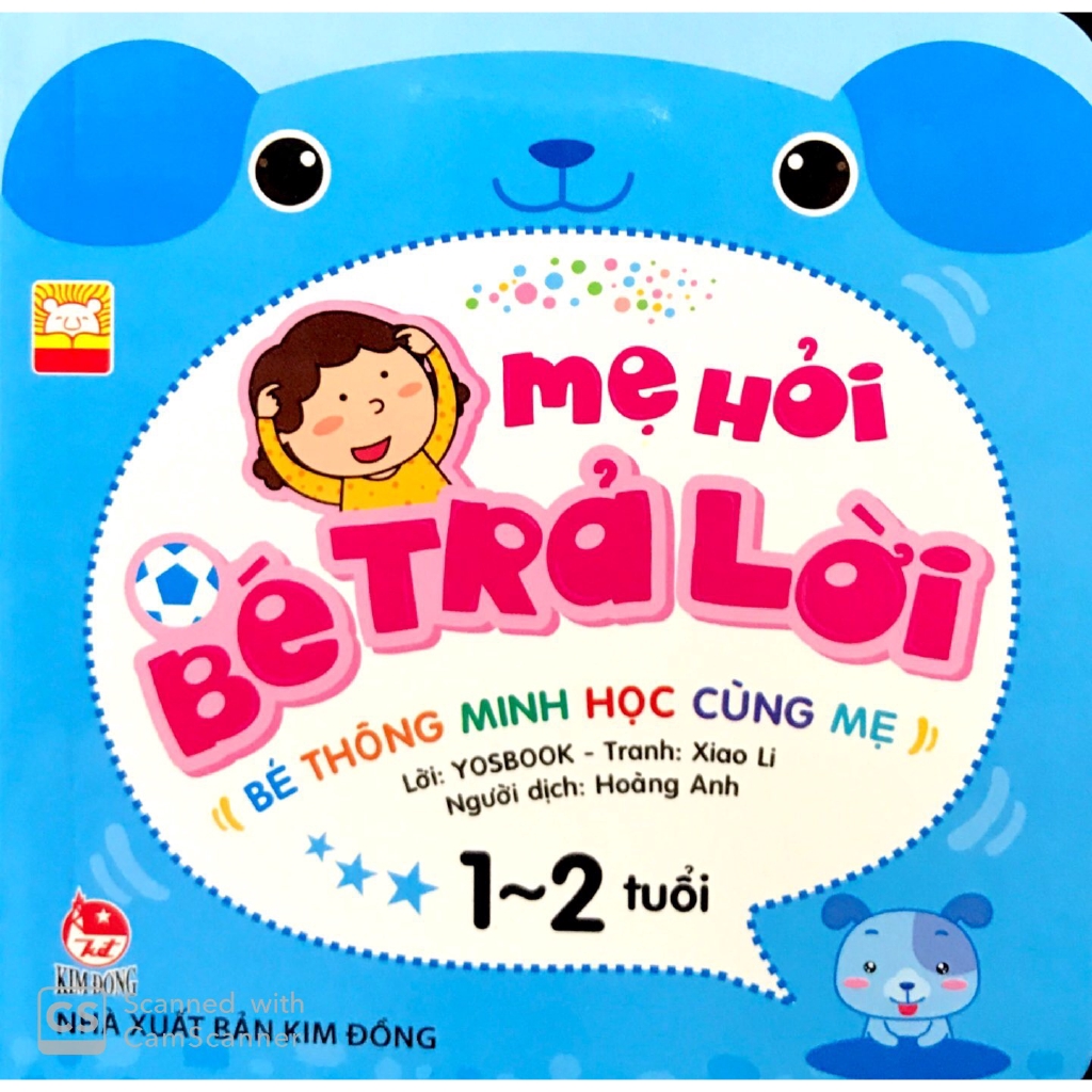 Sách - Mẹ Hỏi Bé Trả Lời 1-2 Tuổi (Tái Bản 2019)