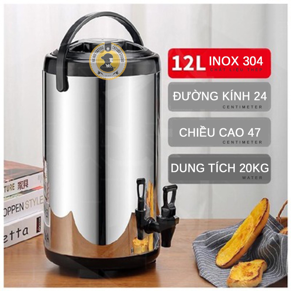 Bình ủ trà inox