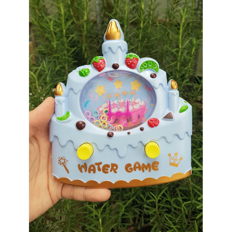 Máy bắn vòng nước, water game  hình lâu đài happy birthday cho bé