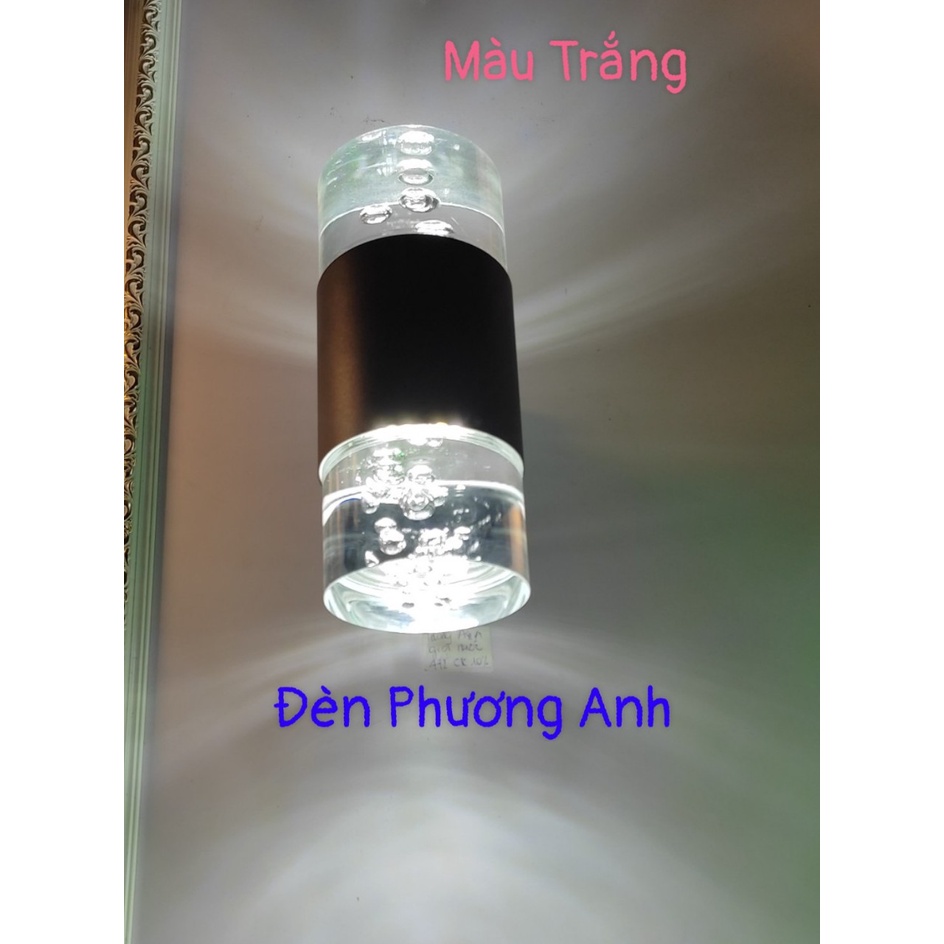 Đèn treo tường,cột 3 chế độ  đổi màu trang trí ngoài trời-trong nhà -12w-phi 90