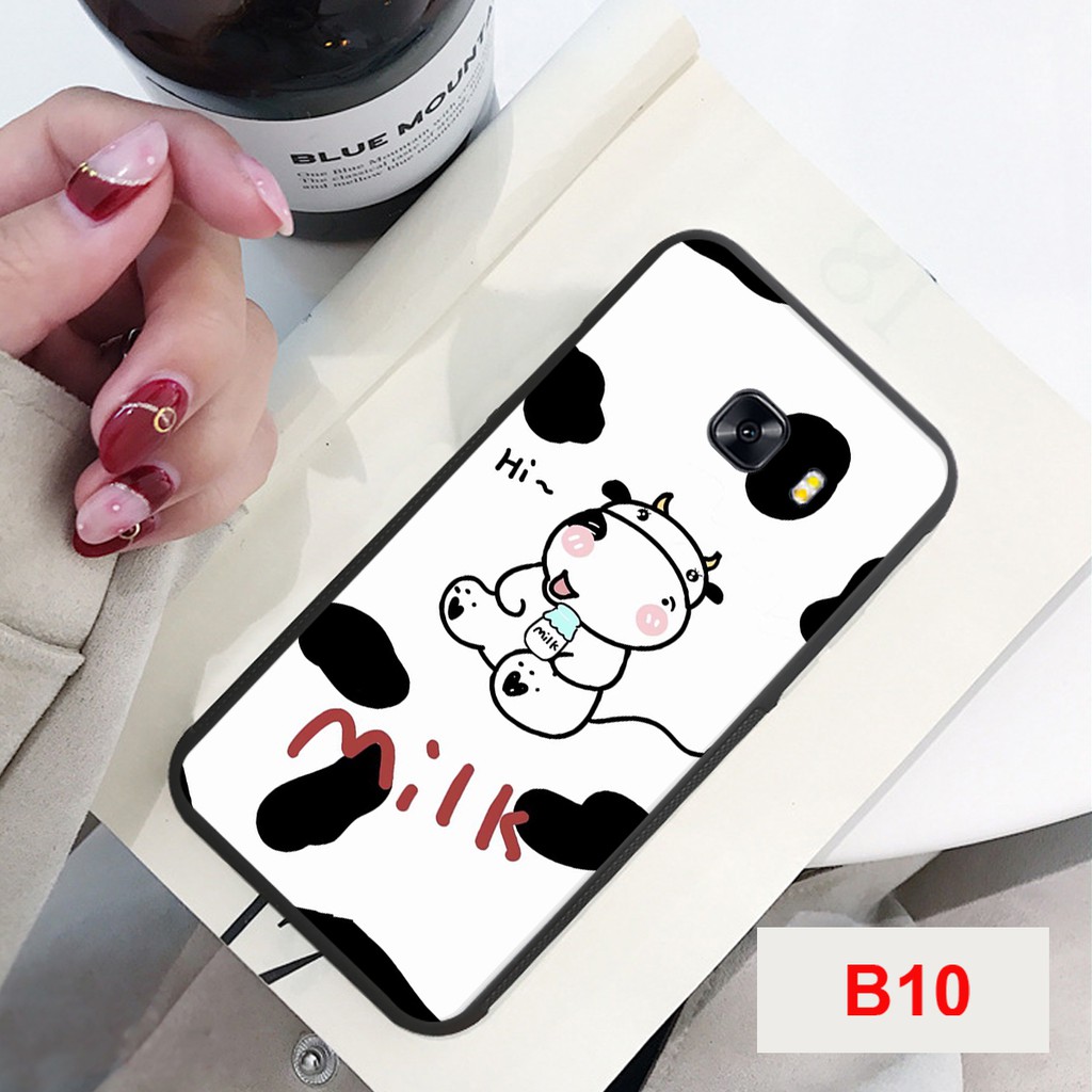 [FREESHIP]ỐP LƯNG SAMSUNG C9 PRO-SAMSUNG A9 PRO IN HÌNH BÒ SỮA MOO CỰC ĐÁNG YÊU
