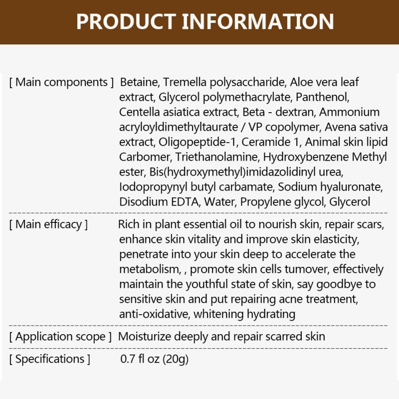 Kem tinh chất cá sấu tự nhiên làm sáng da tẩy sẹo Vibrant Glamour