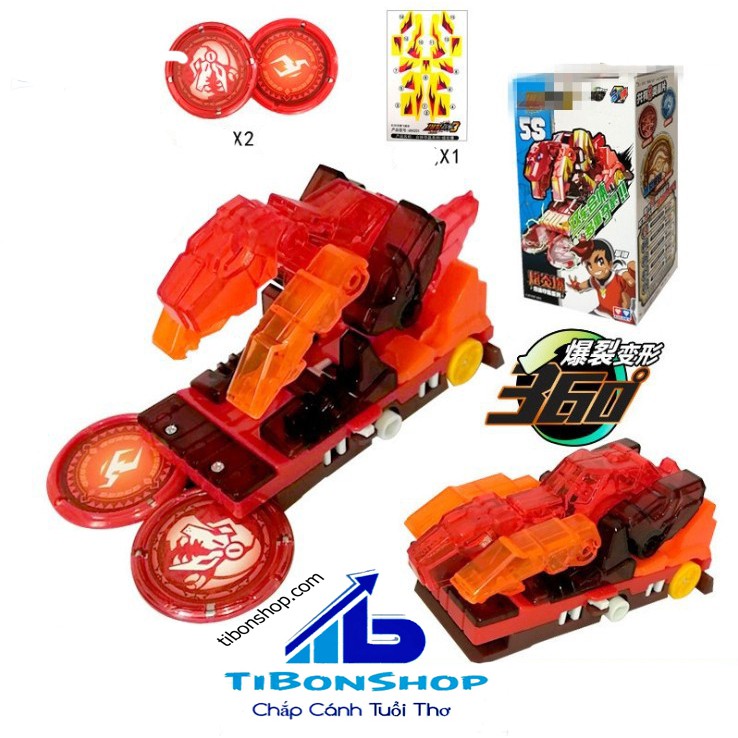 Thợ Săn Chiến Xa - chính hãng Auldey - Khủng long bão lửa