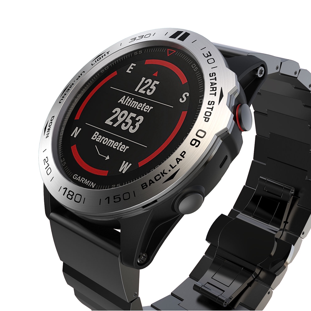 Phù Hợp Vòng Kim Loại Bảo Vệ Mặt Đồng Hồ Dành Cho Garmin Fenix3 Fenix 5 / 5X Fenix 5X Ốp