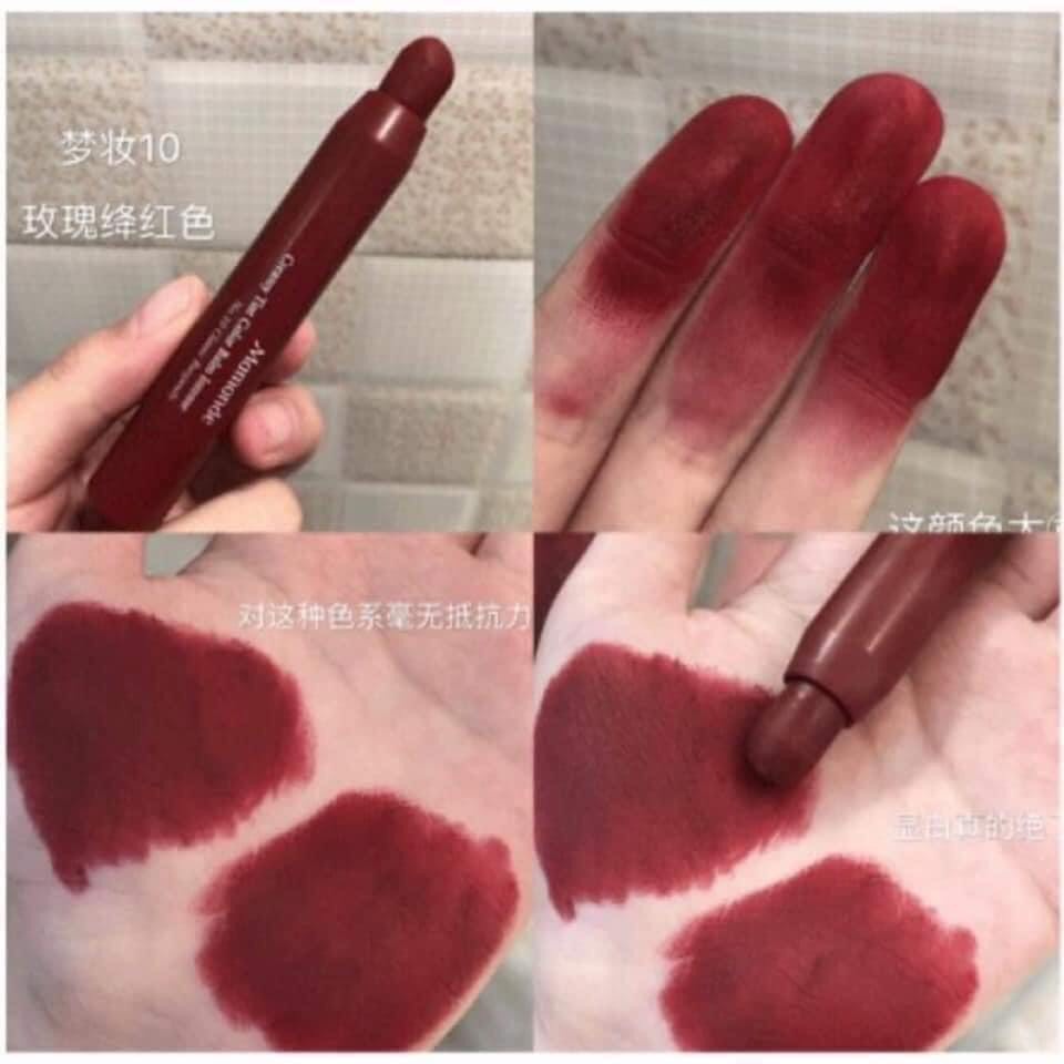 Son Bút Chì Siêu Lì Mamonde Creamy Tint Color Balm Intense