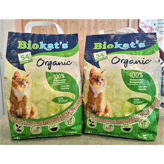 CÁT VỆ SINH HỮU CƠ CHO MÈO BIOKAT'S (Đức)