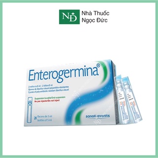 Men vi sinh enterogermina hộp 20 ống - ổn định hệ tiêu hóa cho mọi lứa tuổi