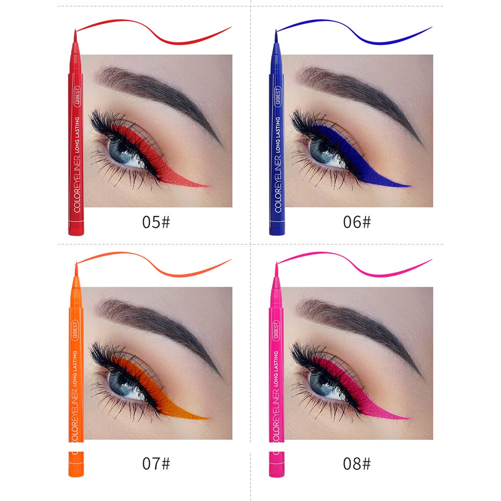 [Hàng mới về] Bút Kẻ Mắt Nước Qibest Kháng Nước Nhòe Màu Lâu Trôi