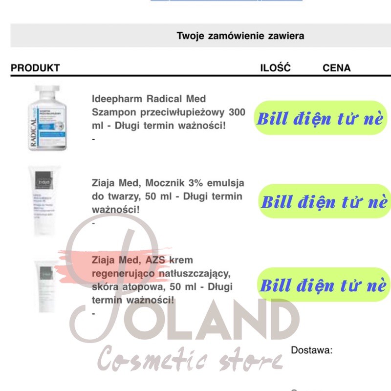 Dầu gội đầu giảm gàu và nấm RADICAL MED 300ml