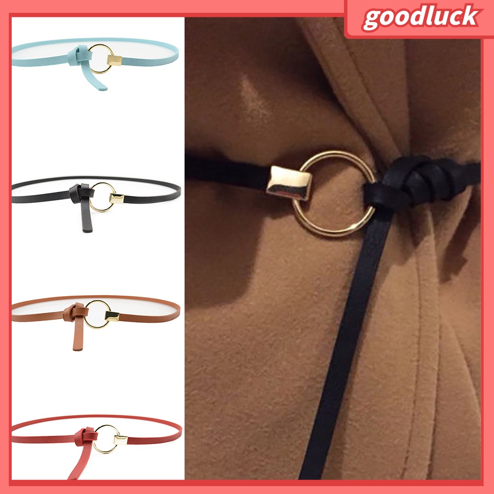 Dây nịt nữ vải giả da kiểu dáng thoải mái