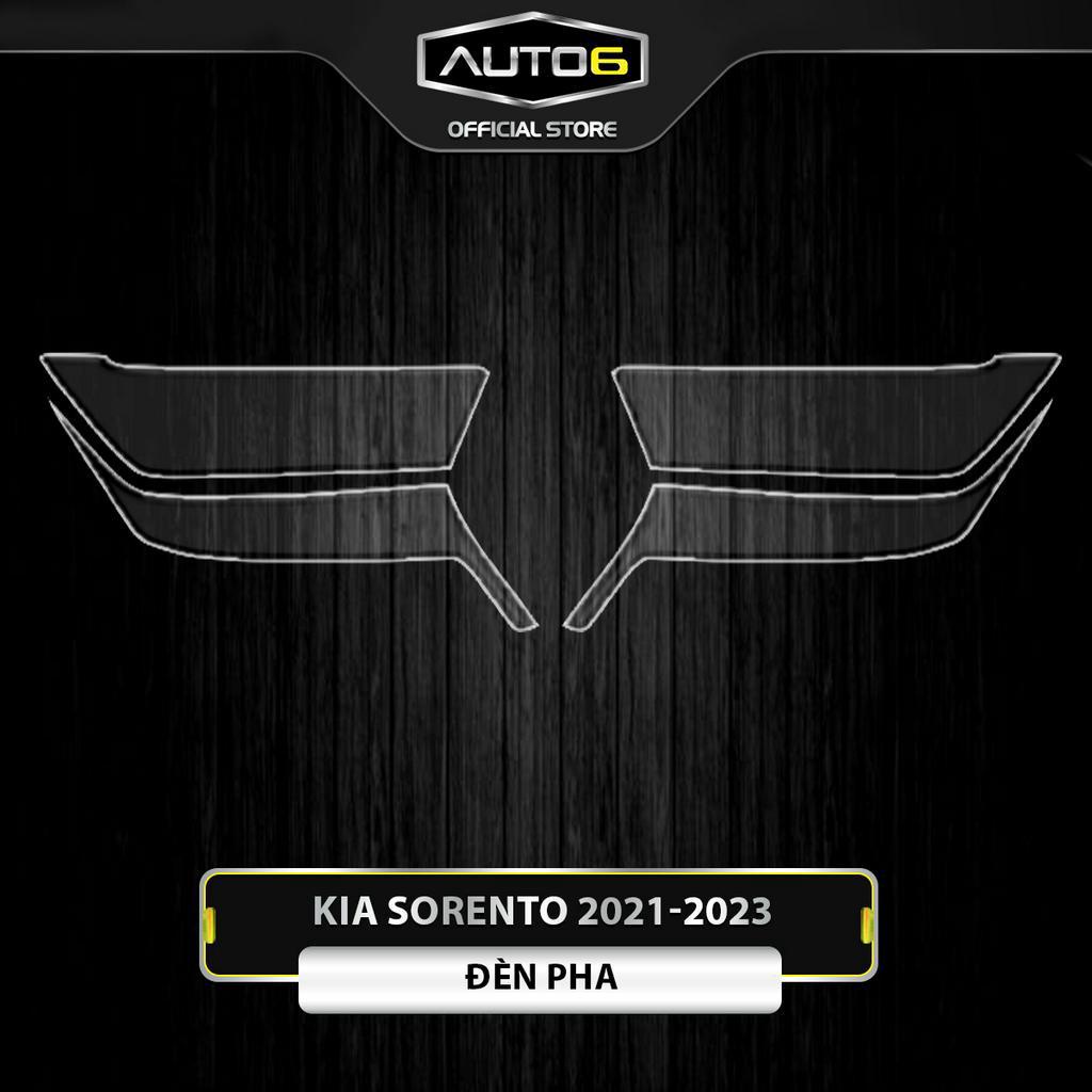 KIA SORENTO 2021-2023: Phim PPF dán ĐÈN PHA và ĐÈN HẬU  - AUTO6 &lt; chống xước, che phủ các vết xước cũ hiệu quả &gt;