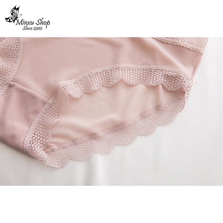 Quần lót ren sexy đáy cotton thoáng khí, dễ thương xuyên thấu gợi cảm Mã 105