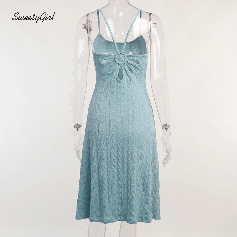 Đầm Ôm Không Tay Cổ Tròn Màu Trơn Quyến Rũ Dành Cho Nữ 2022