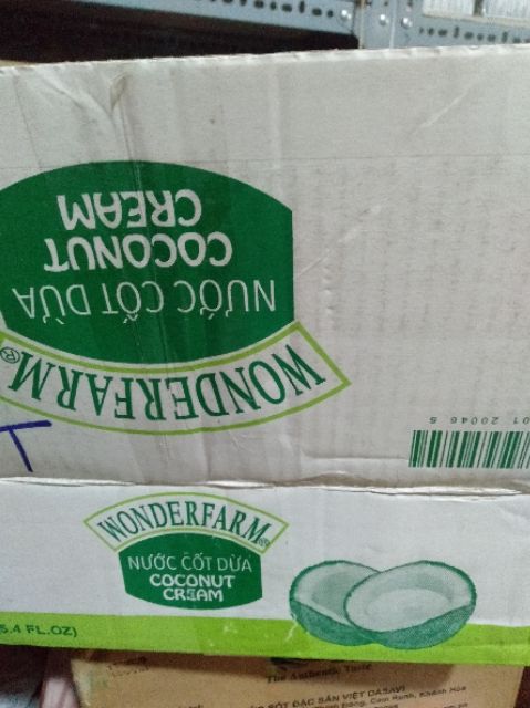 [Mã 77FMCGSALE1 giảm 10% đơn 250K] Nước cốt dừa Wonderfarm long nhí [ 160ml] | BigBuy360 - bigbuy360.vn